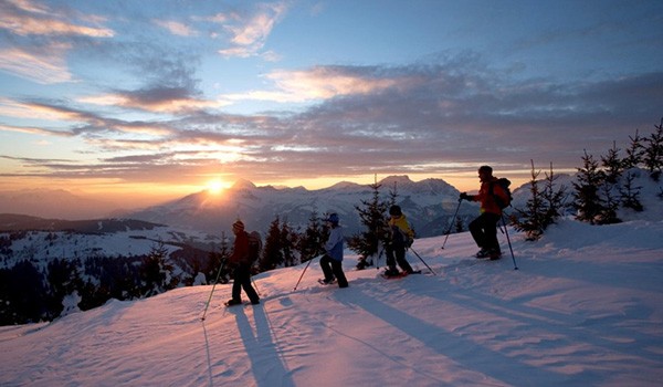 Snowshoeing